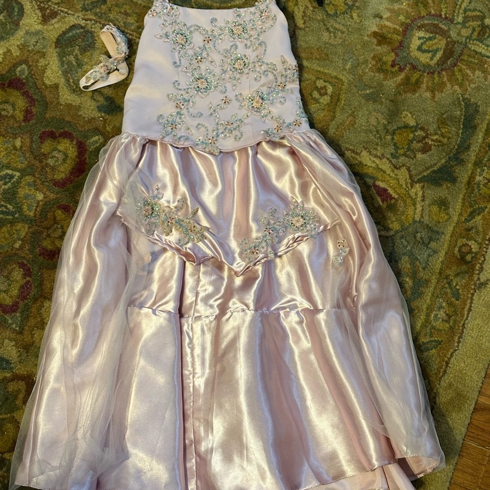 Elegant Pink Kids Matching Set